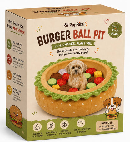 Dog Burger Ball Pit